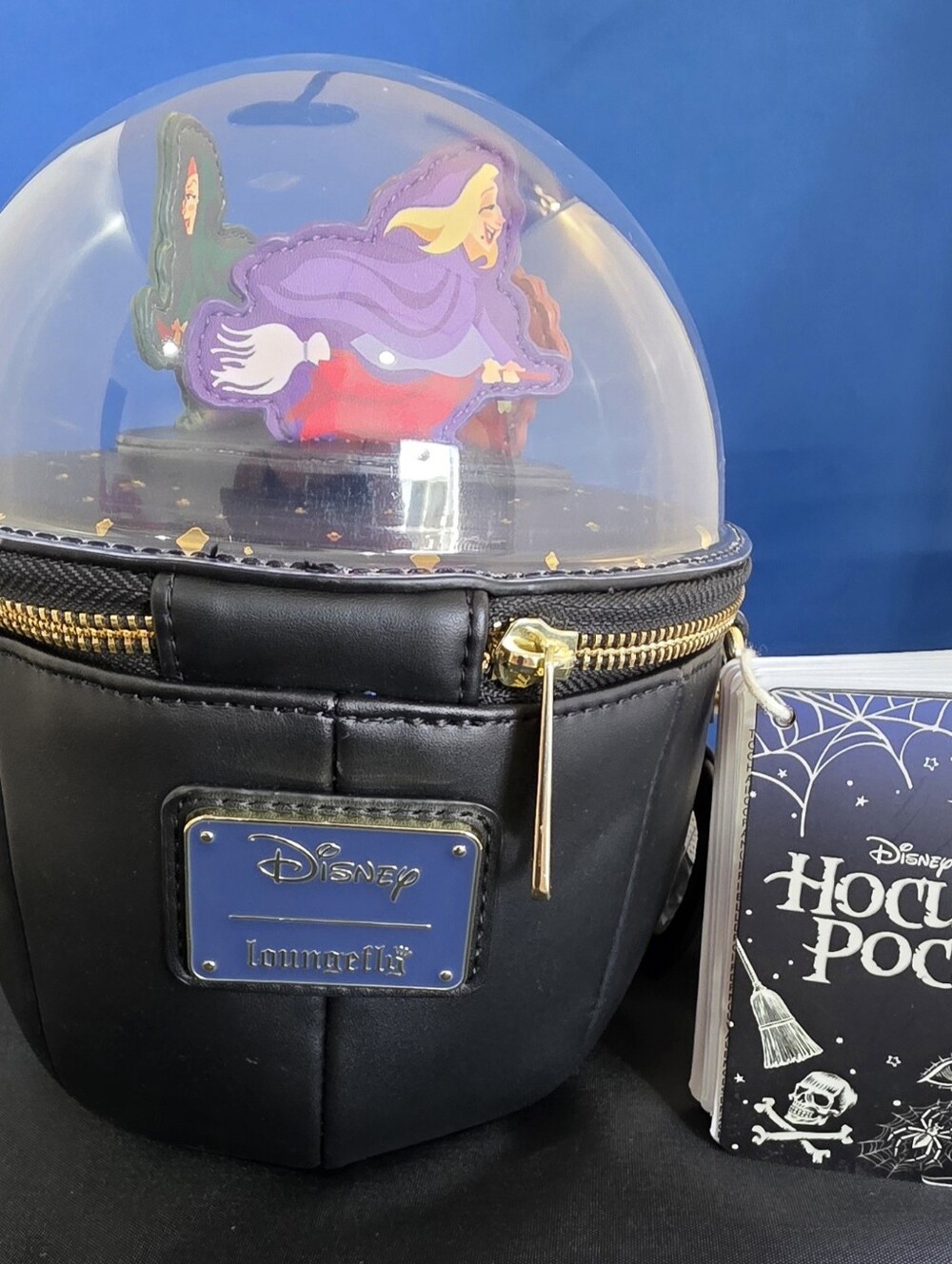Loungefly Black Hocus Pocus Dome Crossbody Bag